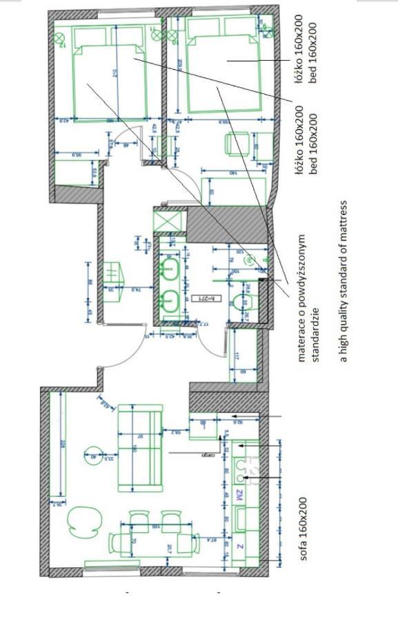 גדנסק Family Luxury Nature Apartment, 1-6, 2 Sypialnie I Salon, 100M Bazylika מראה חיצוני תמונה